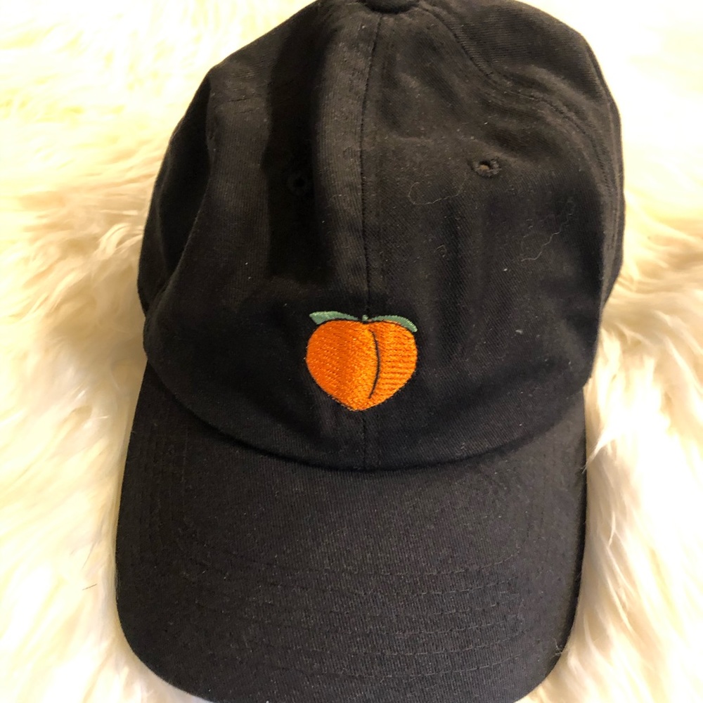 Peach Emoji Dad Hat